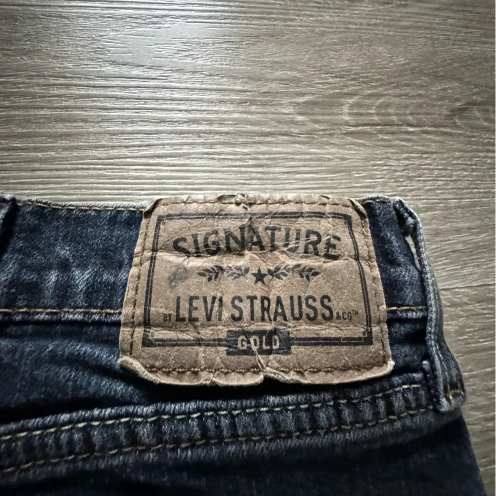 Signature by Levi Strauss&Co Athletic Fit Jeans 46/30 Dark Blue (no size tag) 2 - Picture 3 of 7